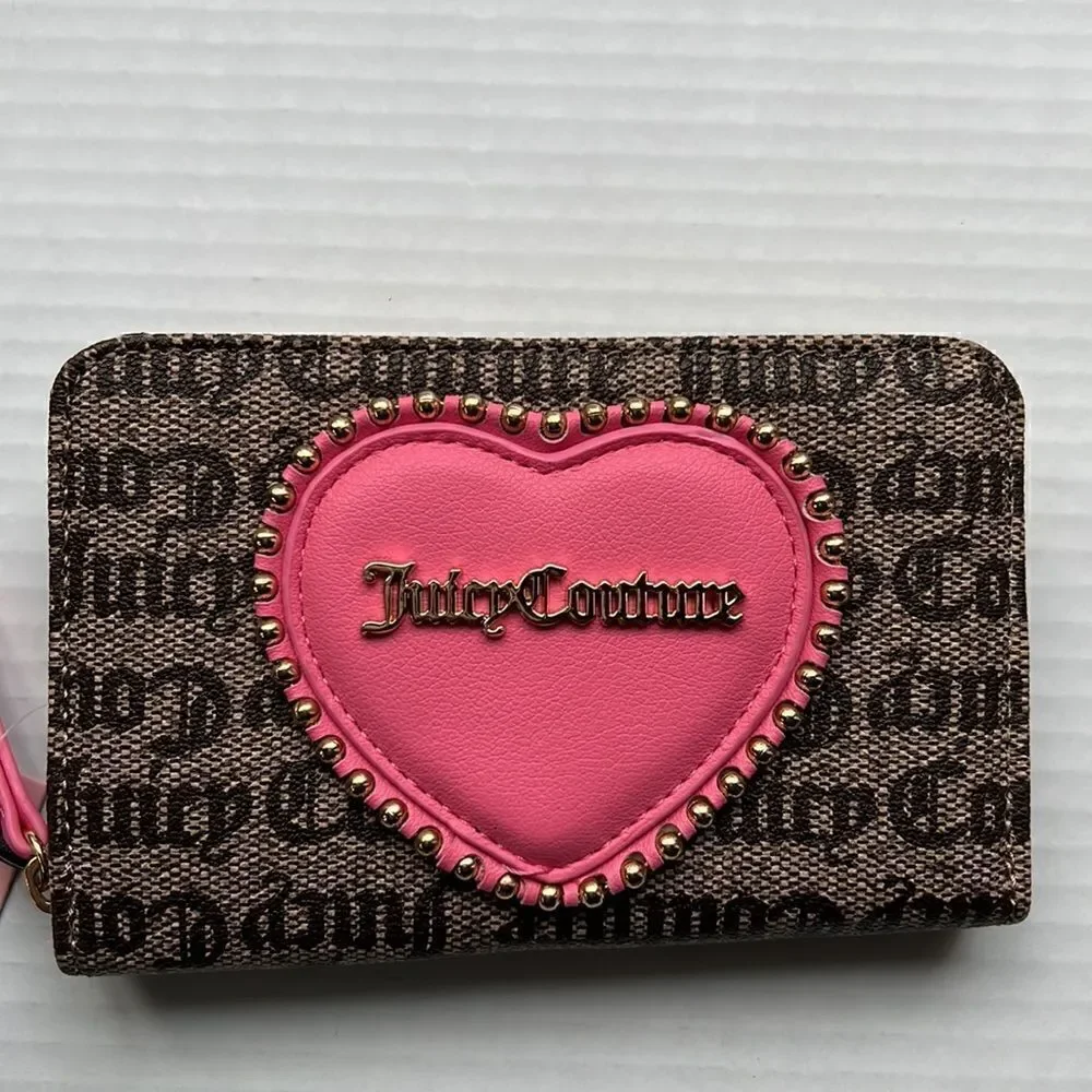 Juicy Couture Glam Backpack & Wallet in Brown
